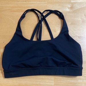 Lululemon Black Energy Sports Bra